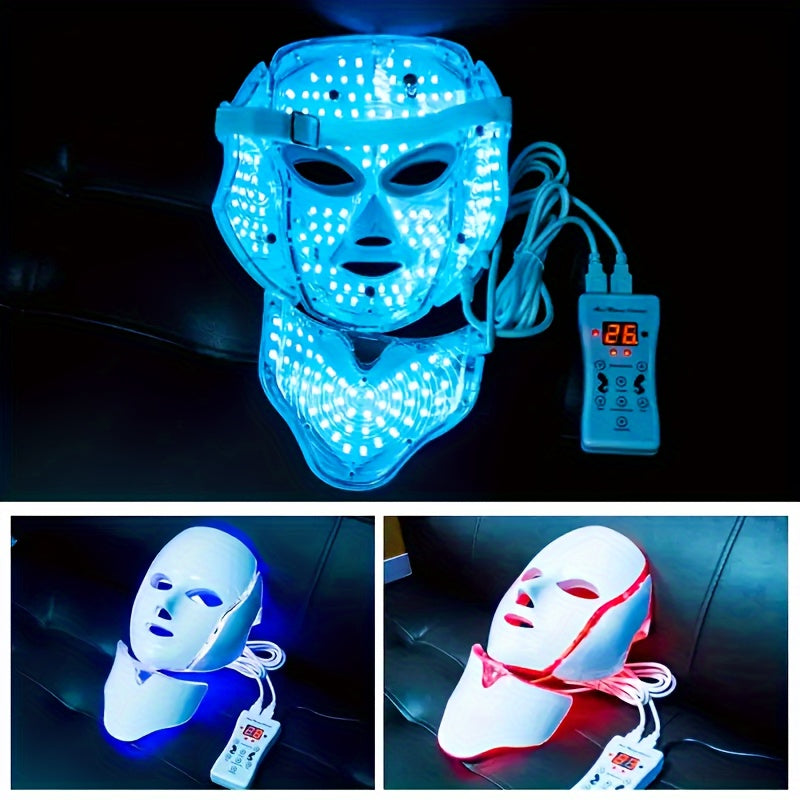 7-Color LED Therapy Face Mask - Professional Skincare & Anti-Aging Treatment