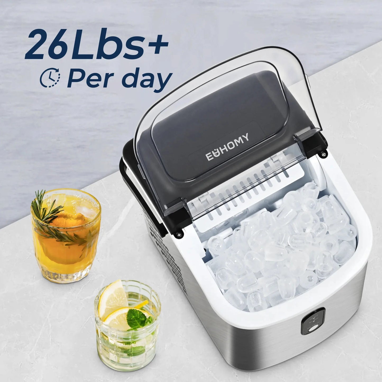 Ice Maker Machine with Handle