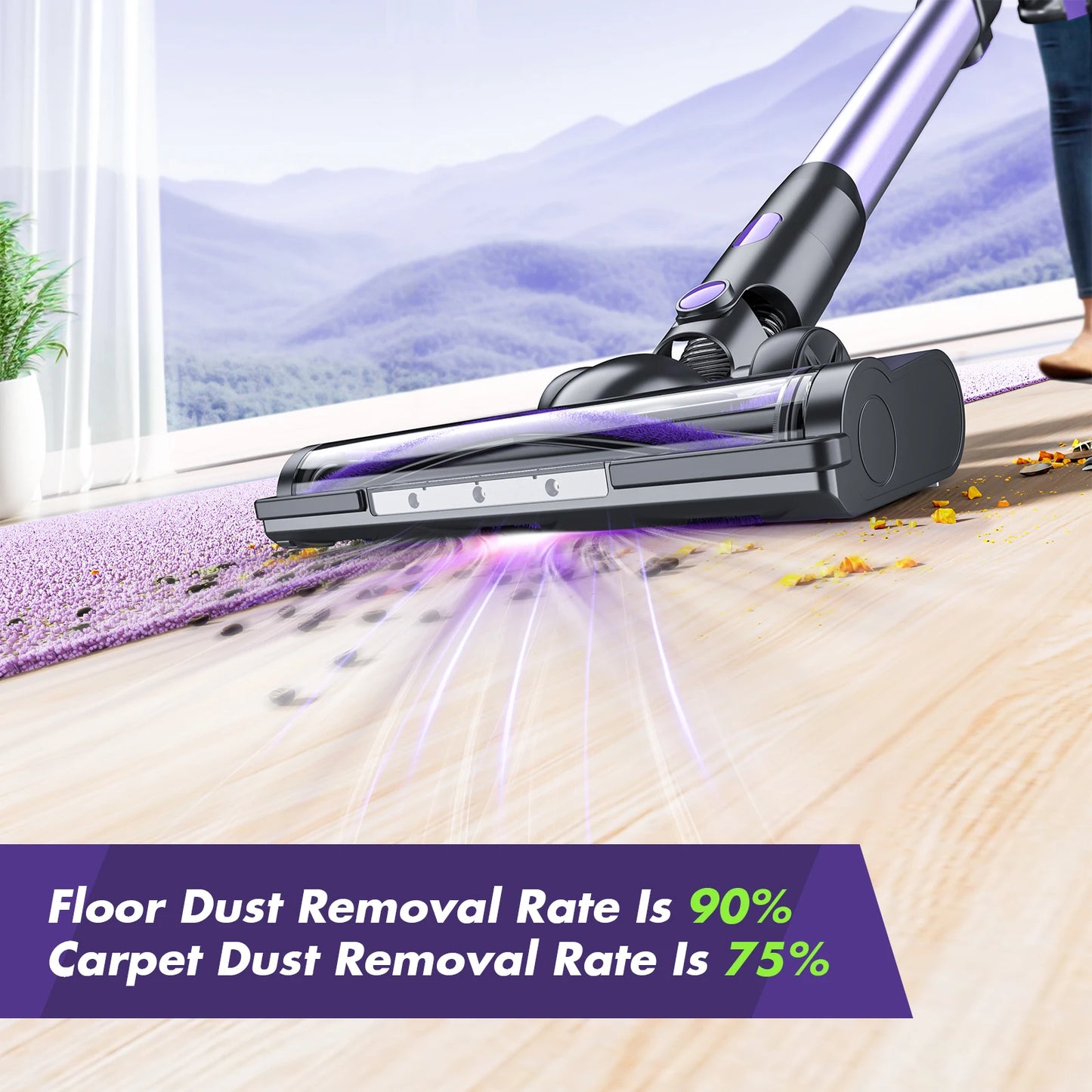 Rayfurn V07 500W 60kpa Wireless Handheld Vacuum Cleaners