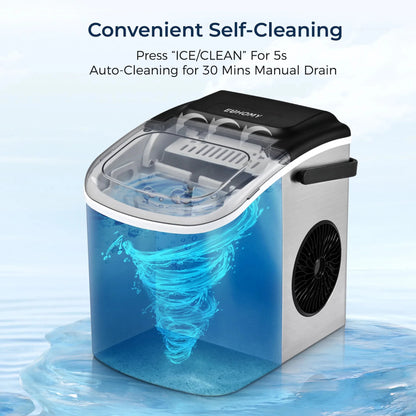 Ice Maker Machine with Handle