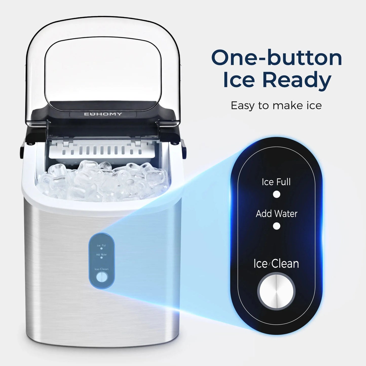 Ice Maker Machine with Handle