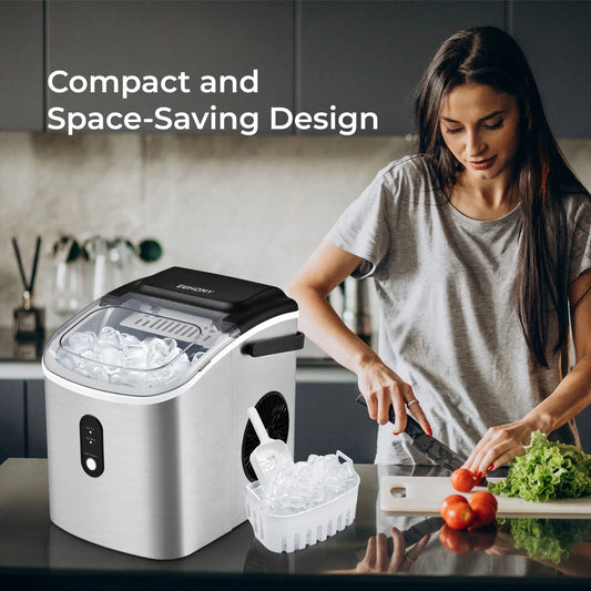 Ice Maker Machine with Handle