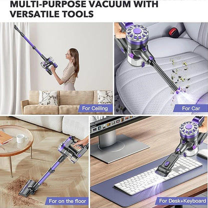 Rayfurn V07 500W 60kpa Wireless Handheld Vacuum Cleaners