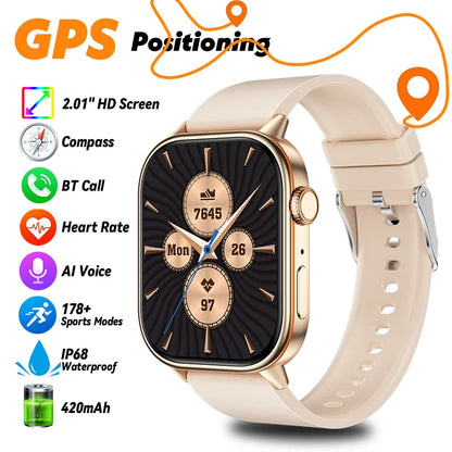 LIGE HD Smartwatch 2.01¨HD